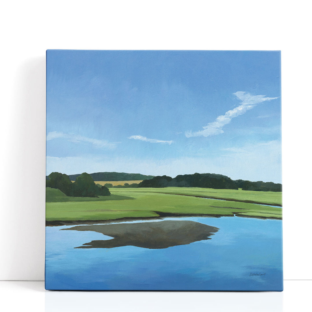 Seapowet Marsh - Canvas Print Wall Art