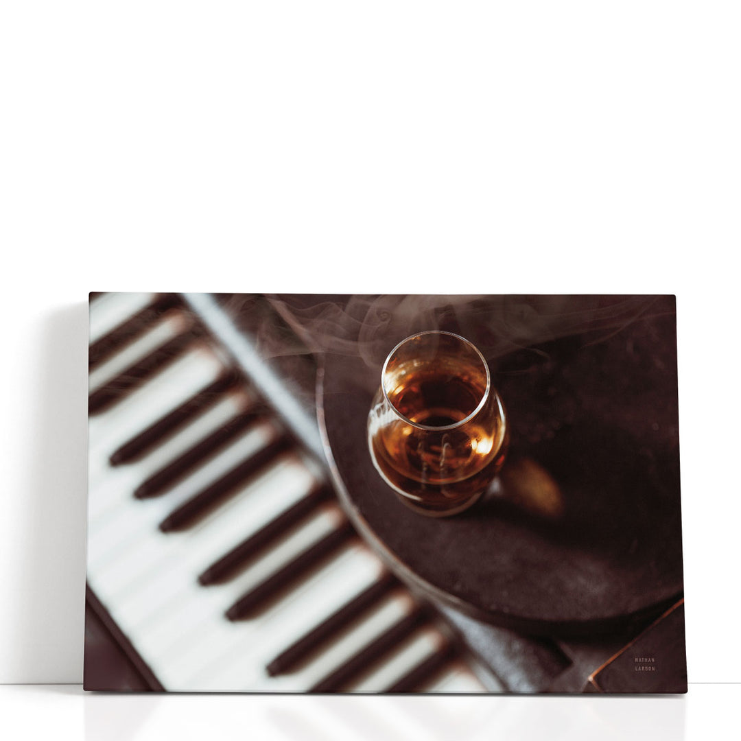 Night Vibes Lounge - Canvas Print Wall Art