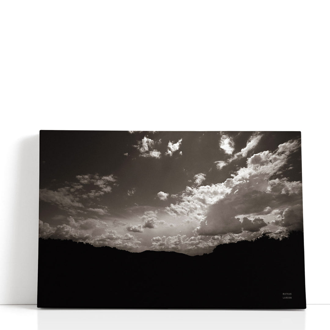 From Below Black and White - Canvas Print Wall Art