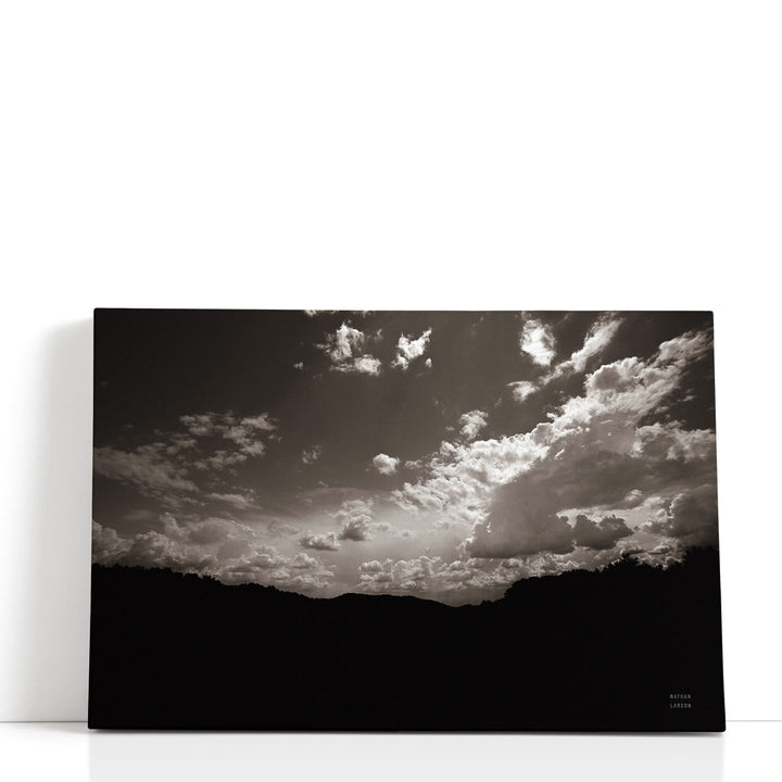 From Below Black and White - Canvas Print Wall Art