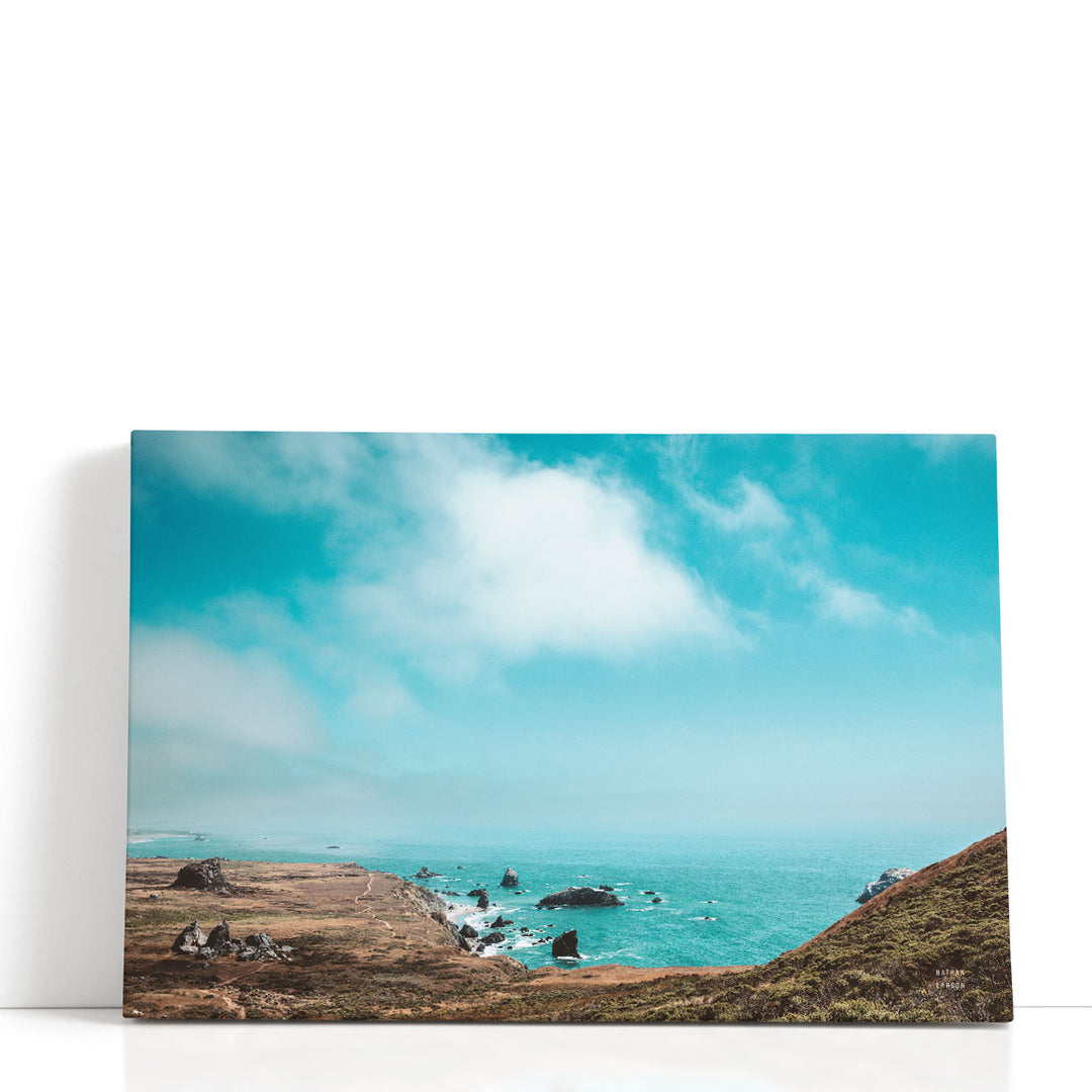 When Sea Becomes Sky - Canvas Print Wall Art