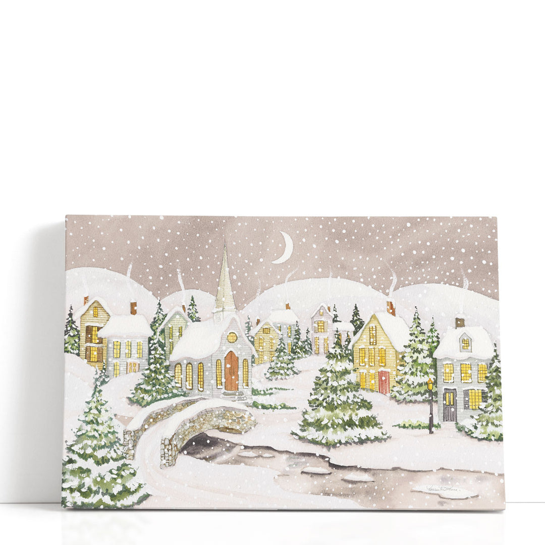 All is Calm All is Bright - Canvas Print Wall Art