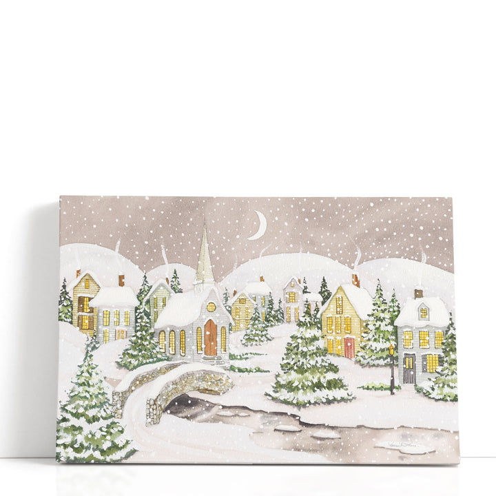 All is Calm All is Bright - Canvas Print Wall Art