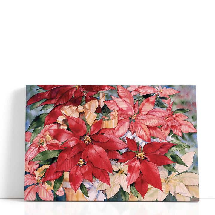 Poinsettia - Canvas Print Wall Art
