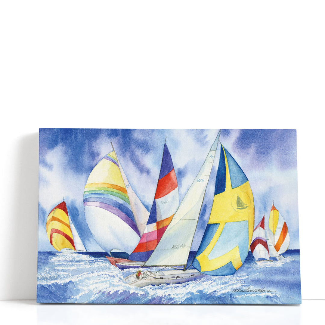 Sailboats - Canvas Print Wall Art