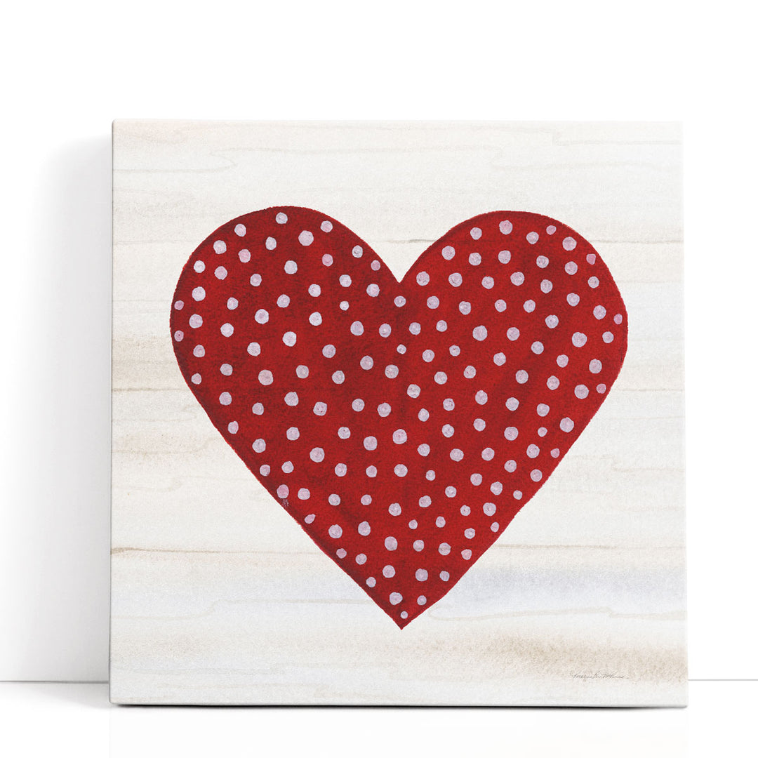 Rustic Valentine Heart I - Canvas Print Wall Art