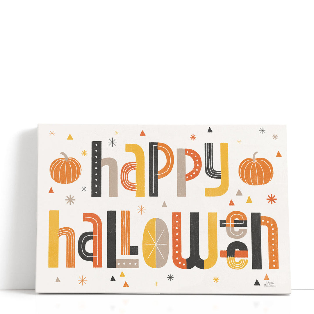 Retro Halloween I - Canvas Print Wall Art