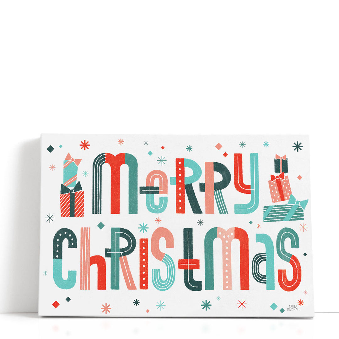 Retro Holiday I - Canvas Print Wall Art