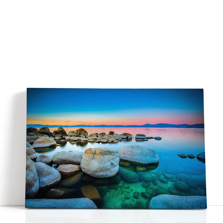 Lake Tahoe, Sierra Nevada, California - Canvas Print Wall Art