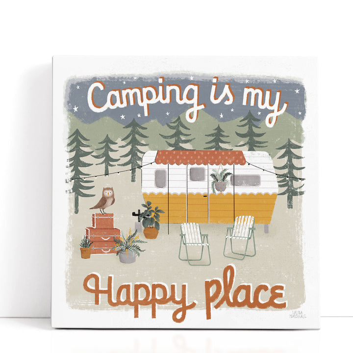 Gone Glamping V - Canvas Print Wall Art