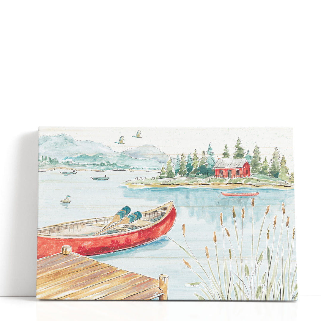 Lake Moments I - Canvas Print Wall Art