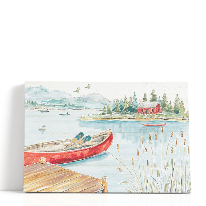 Lake Moments I - Canvas Print Wall Art