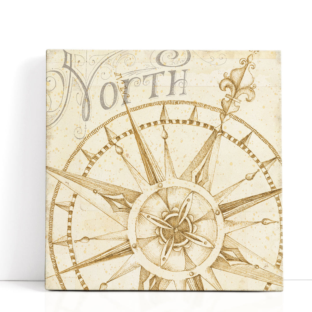 Coast to Coast Sepia I - Canvas Print Wall Art