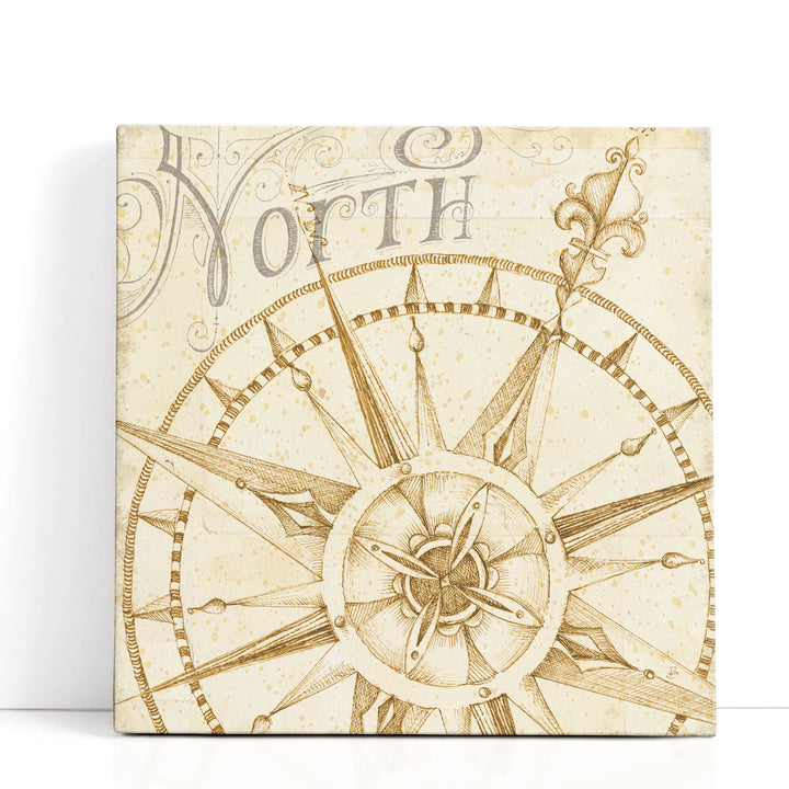 Coast to Coast Sepia I - Canvas Print Wall Art