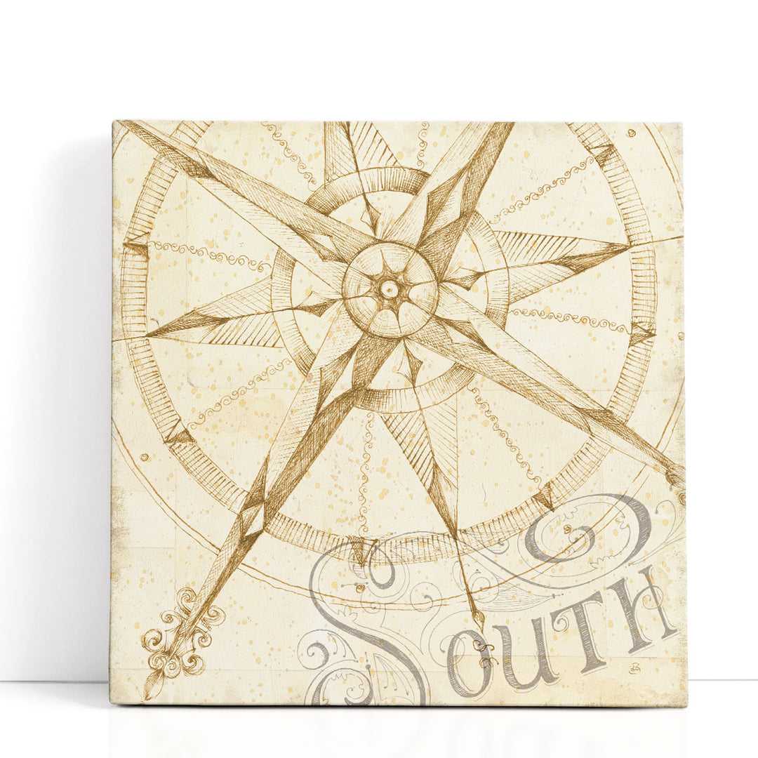 Coast to Coast Sepia II - Canvas Print Wall Art