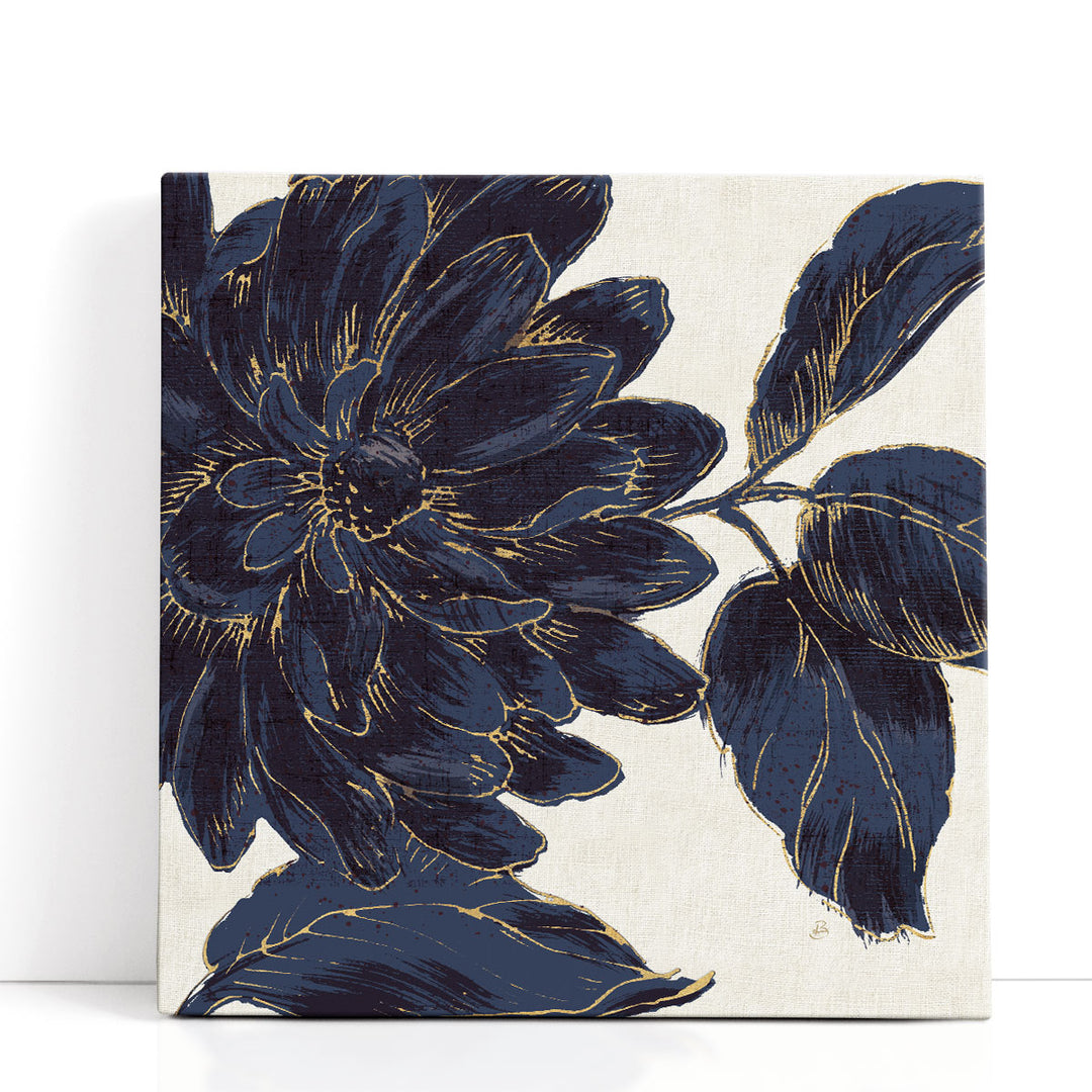 Indigo Garden I - Canvas Print Wall Art