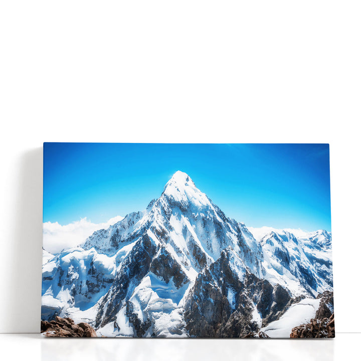 Mountain wall decor with serene landscape