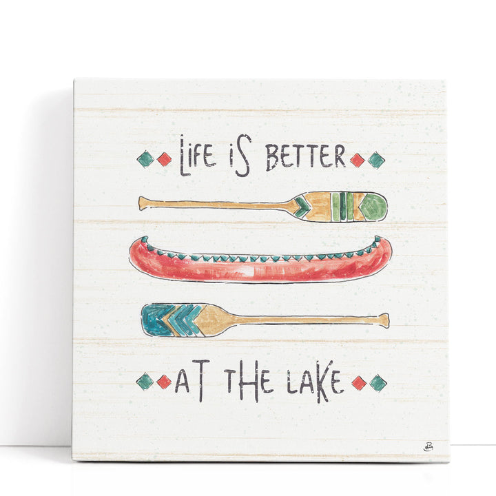 Lake Moments V - Canvas Print Wall Art