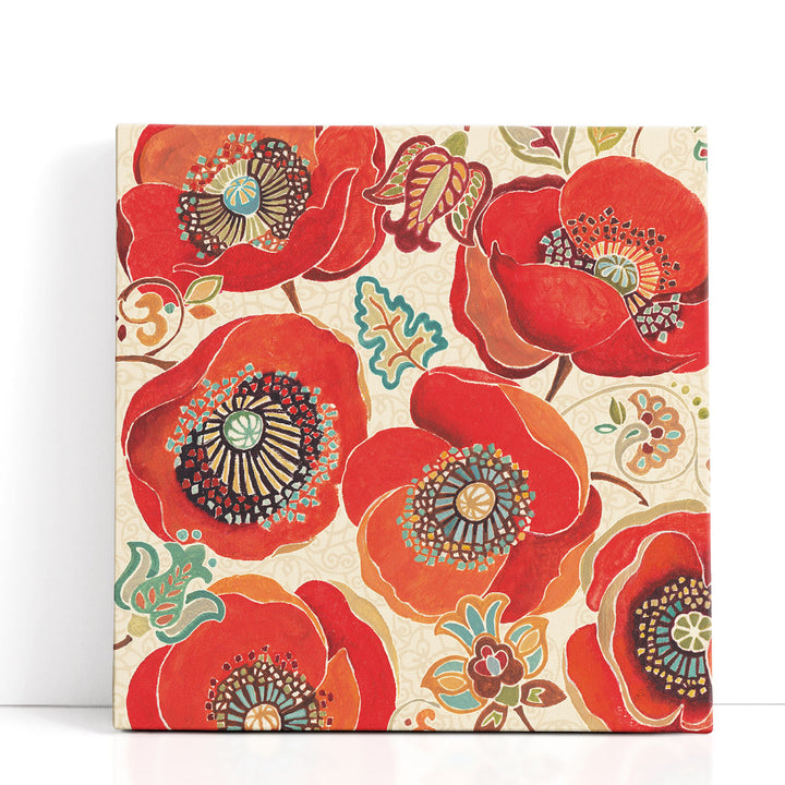 Moroccan Red Light I - Canvas Print Wall Art