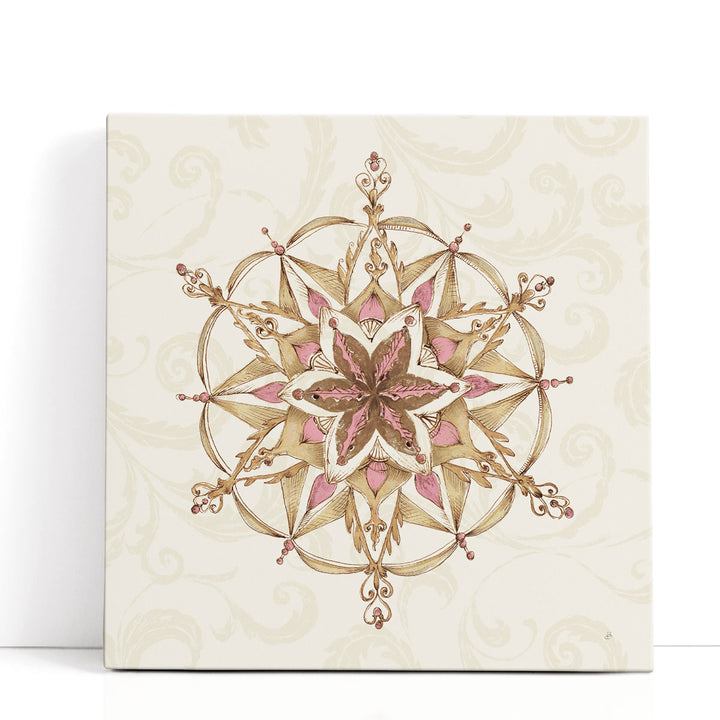 Elegant_Season Snowflake II - Canvas Print Wall Art