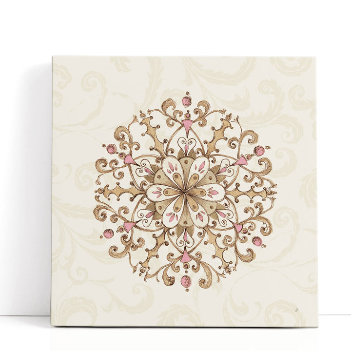 Elegant_Season Snowflake III - Canvas Print Wall Art