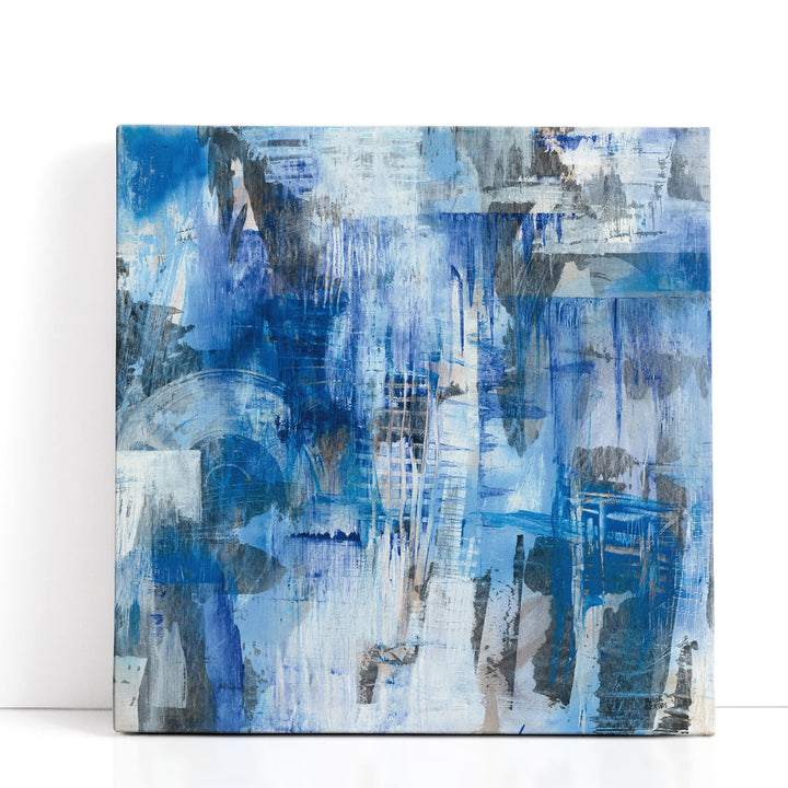 Industrial Blue - Canvas Print Wall Art