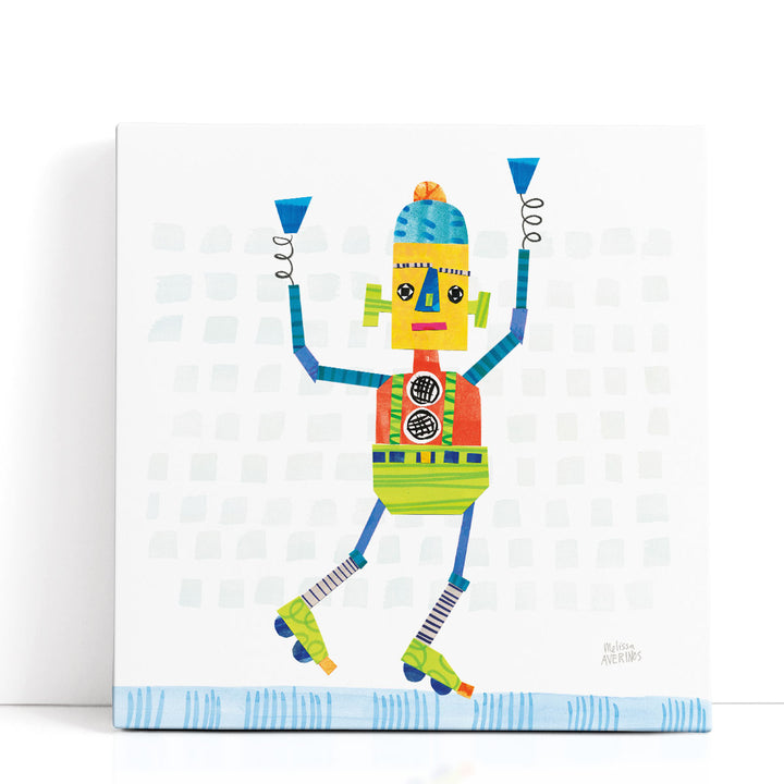 Robot Party I - Canvas Print Wall Art