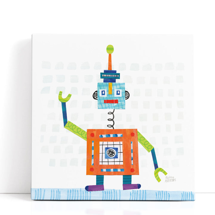 Robot Party III - Canvas Print Wall Art