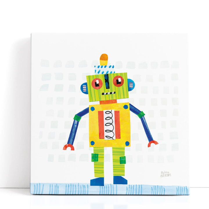 Robot Party IV - Canvas Print Wall Art