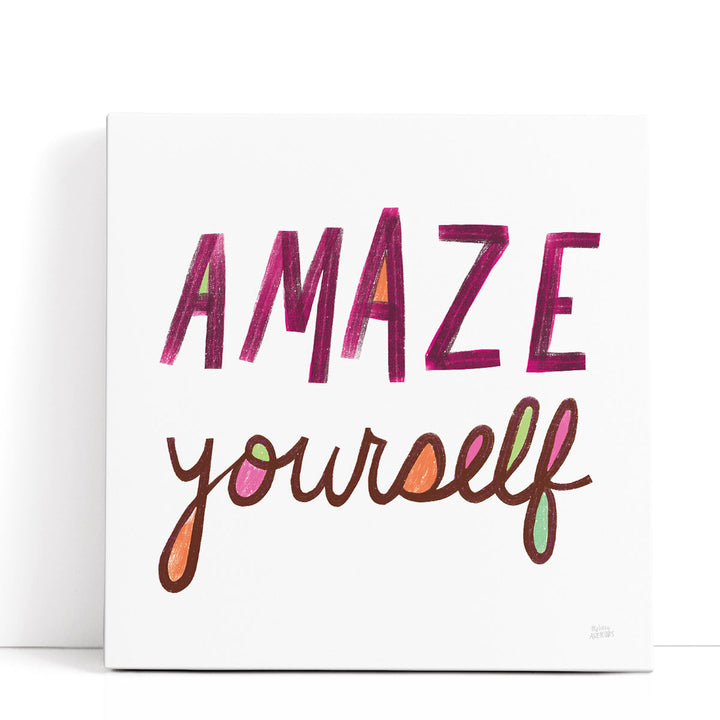 Amaze Yourself - Canvas Print Wall Art