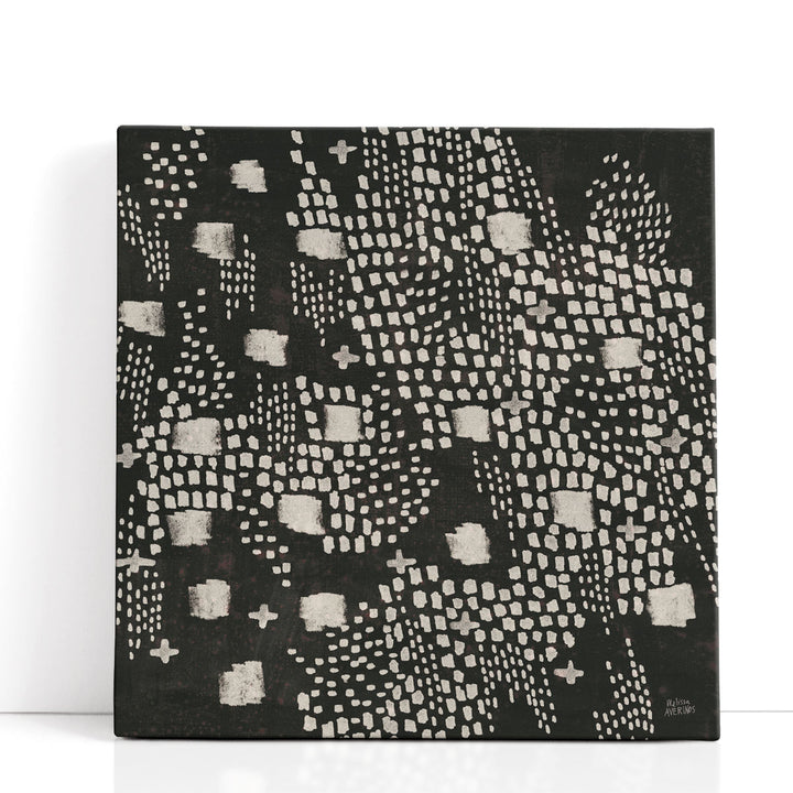 Dots and Blocks - Canvas Print Wall Art