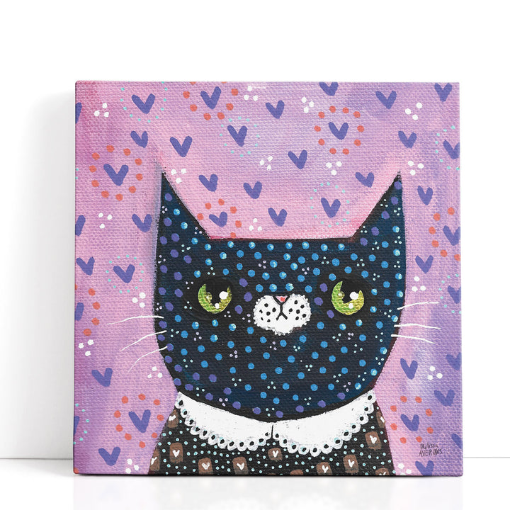 Kooky Cat I - Canvas Print Wall Art