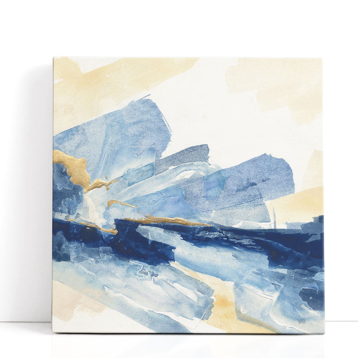 Gilded Indigo II - Canvas Print Wall Art