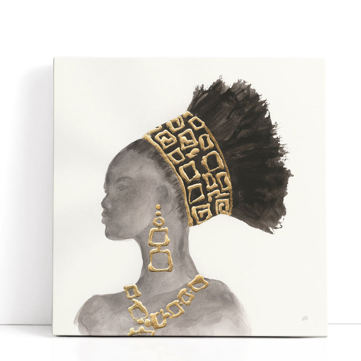Headdress Beauty II - Canvas Print Wall Art