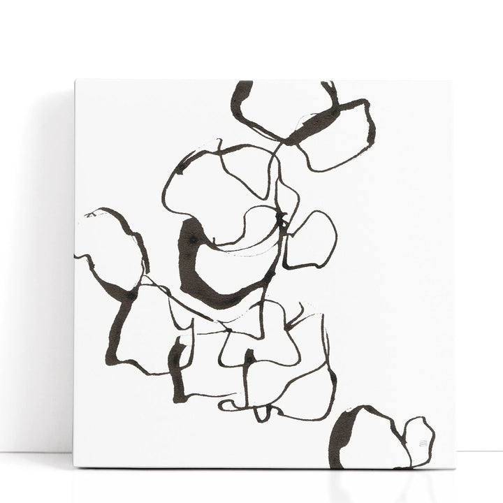 Stoned III Black and White - Canvas Print Wall Art