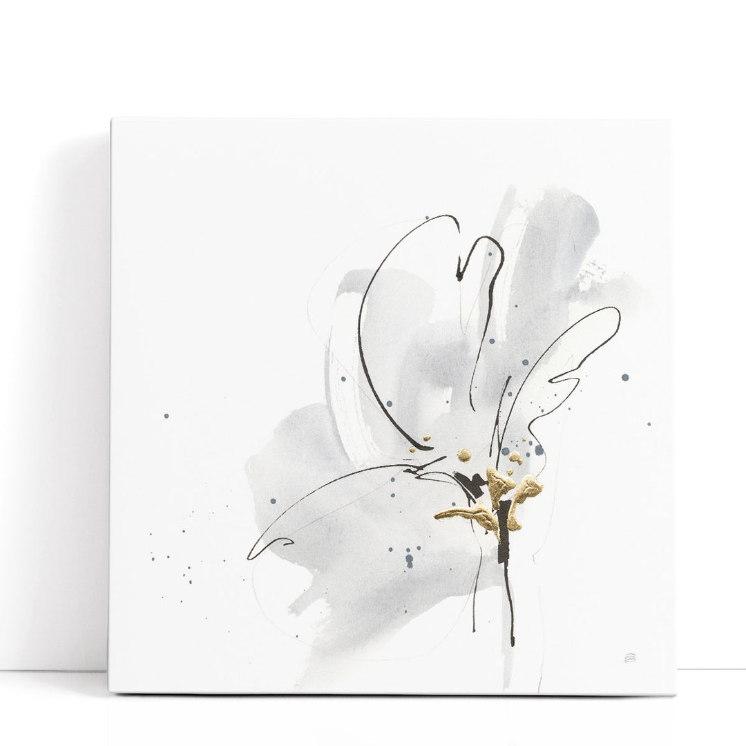 grey abstract art with soft brush strokes