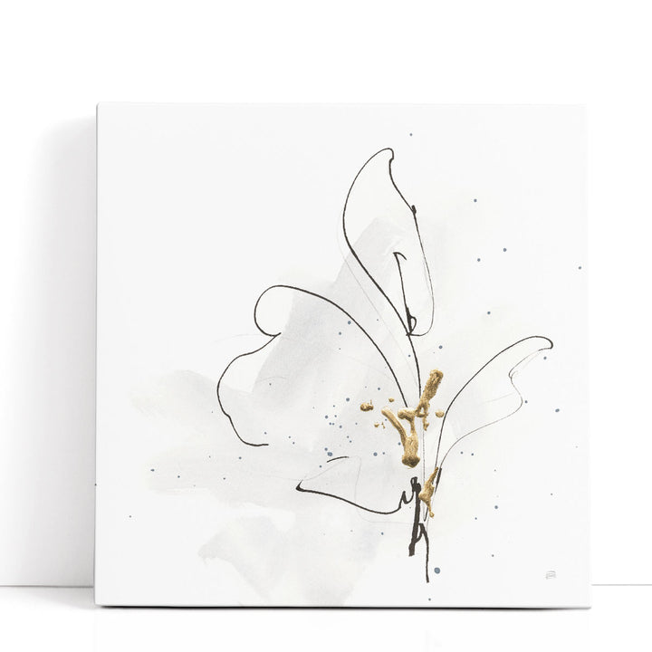 black and white abstract art – flowing brushstrokes
