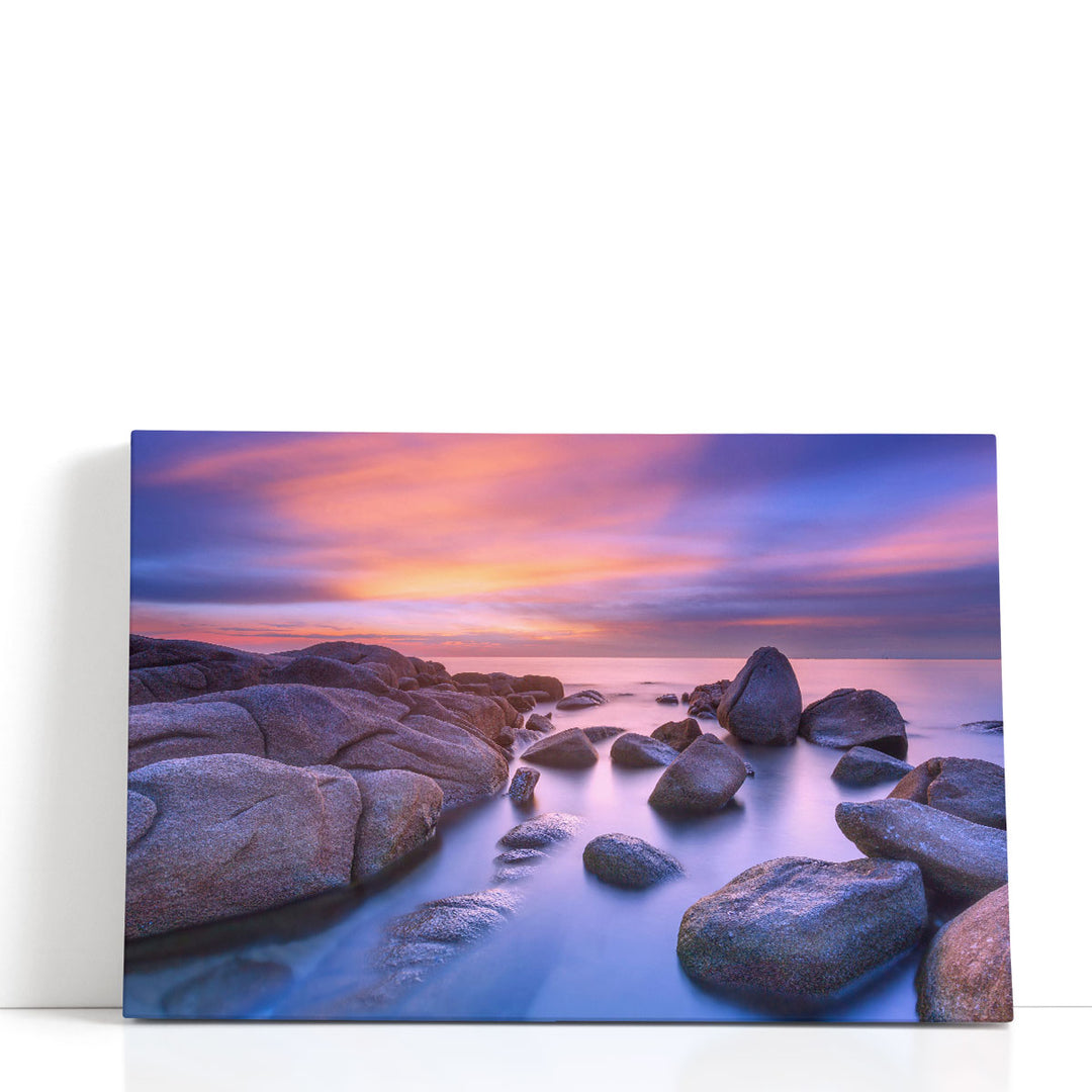 Sunset at Hadmarrumphung, Thailand - Canvas Print Wall Art