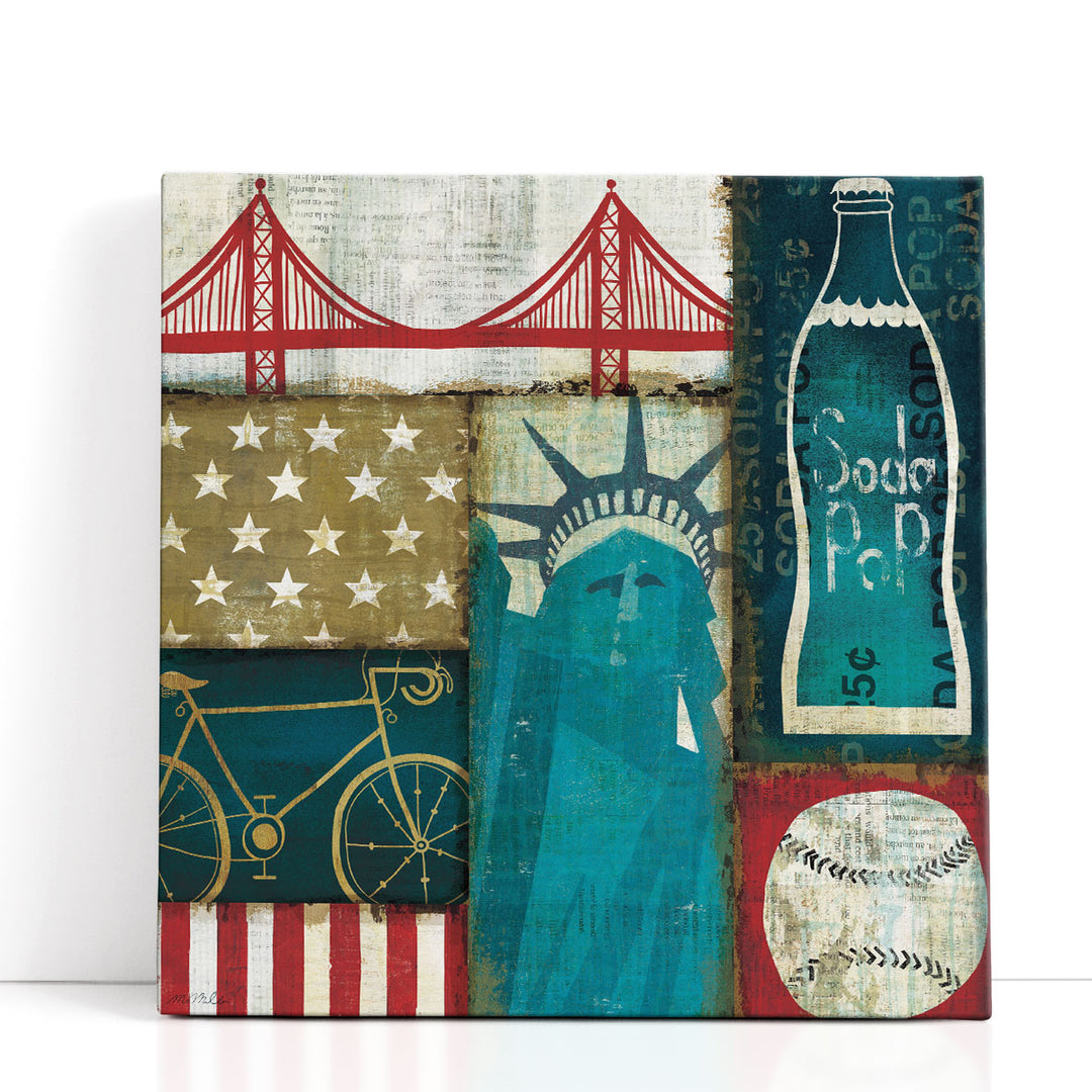 American Pop I - Canvas Print Wall Art
