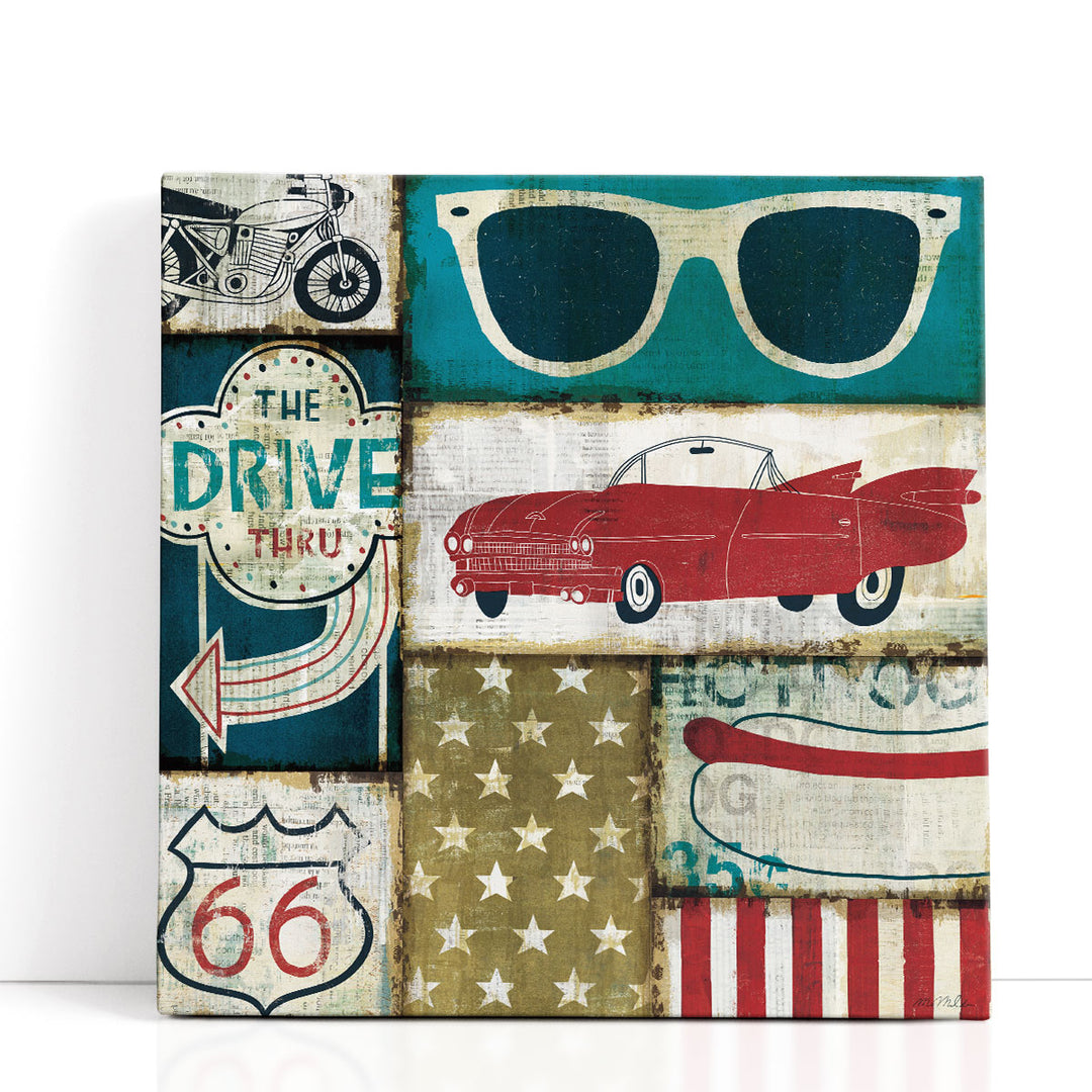 American Pop II - Canvas Print Wall Art