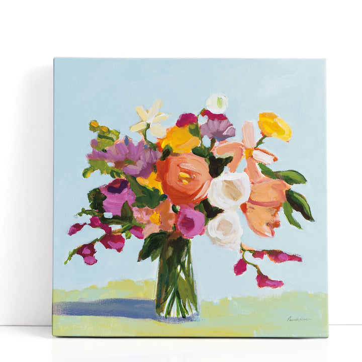 August Blooms - Canvas Print Wall Art