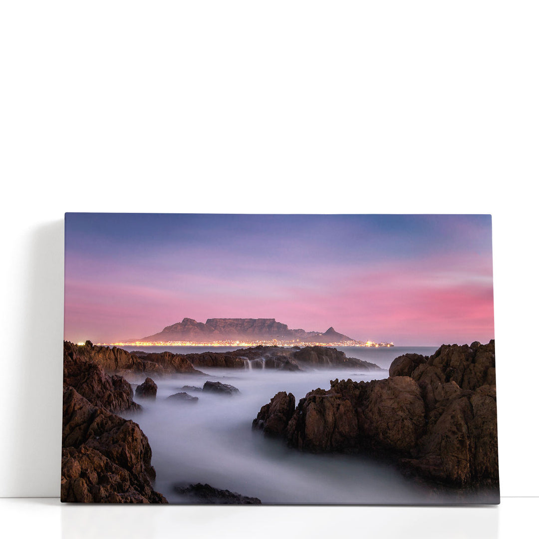 Table Mountain Cape Town South Africa - Canvas Print Wall Art