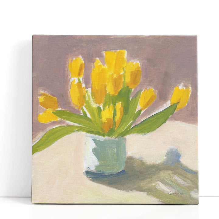 Sunny Tulips - Canvas Print Wall Art