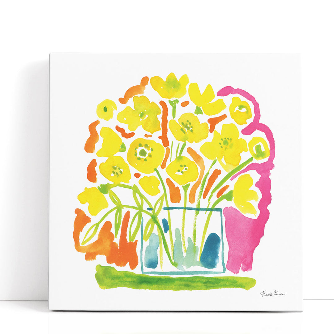 Fresh Bouquet - Canvas Print Wall Art