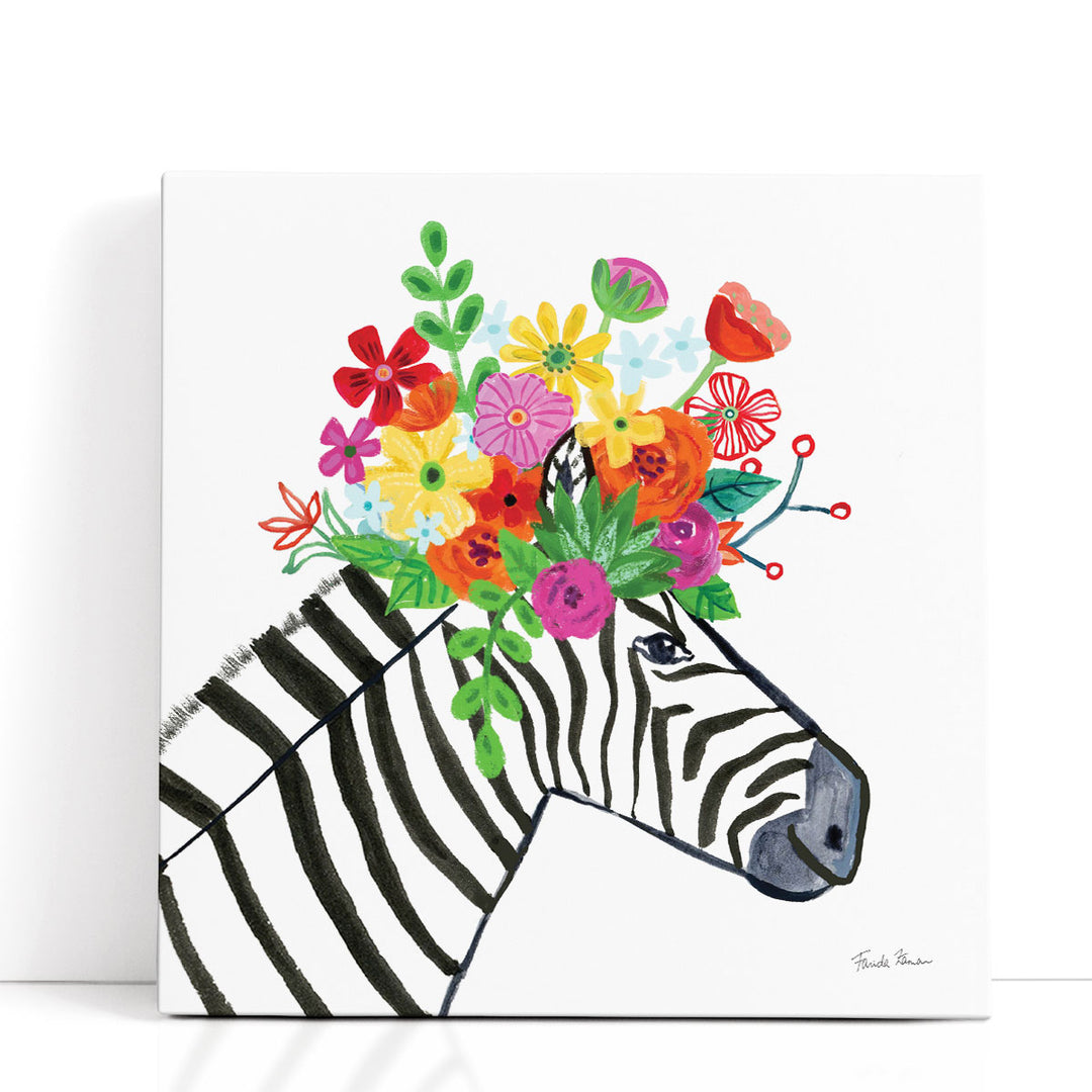 Decorative Animals I- Canvas Print Wall Art