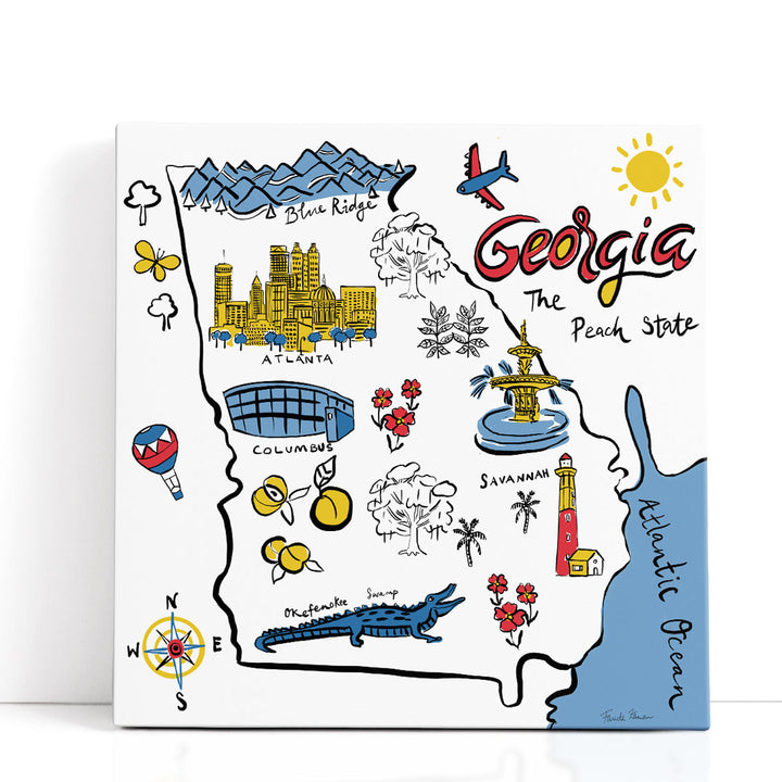 Georgia - Canvas Print Wall Art