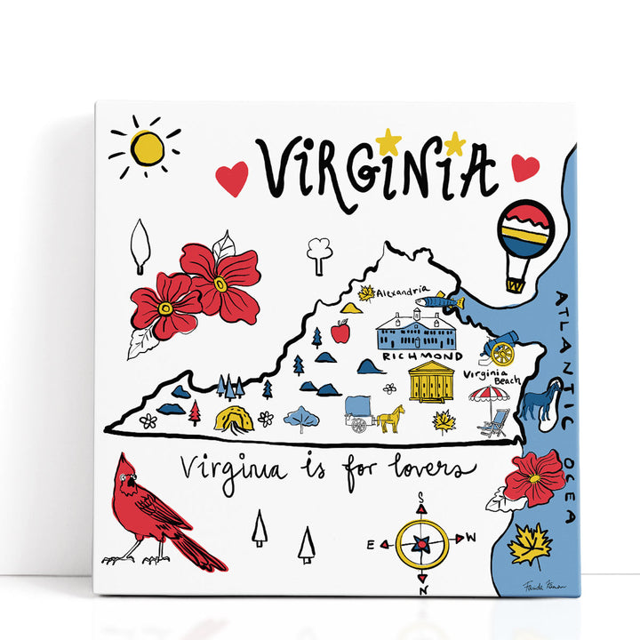 Virginia - Canvas Print Wall Art
