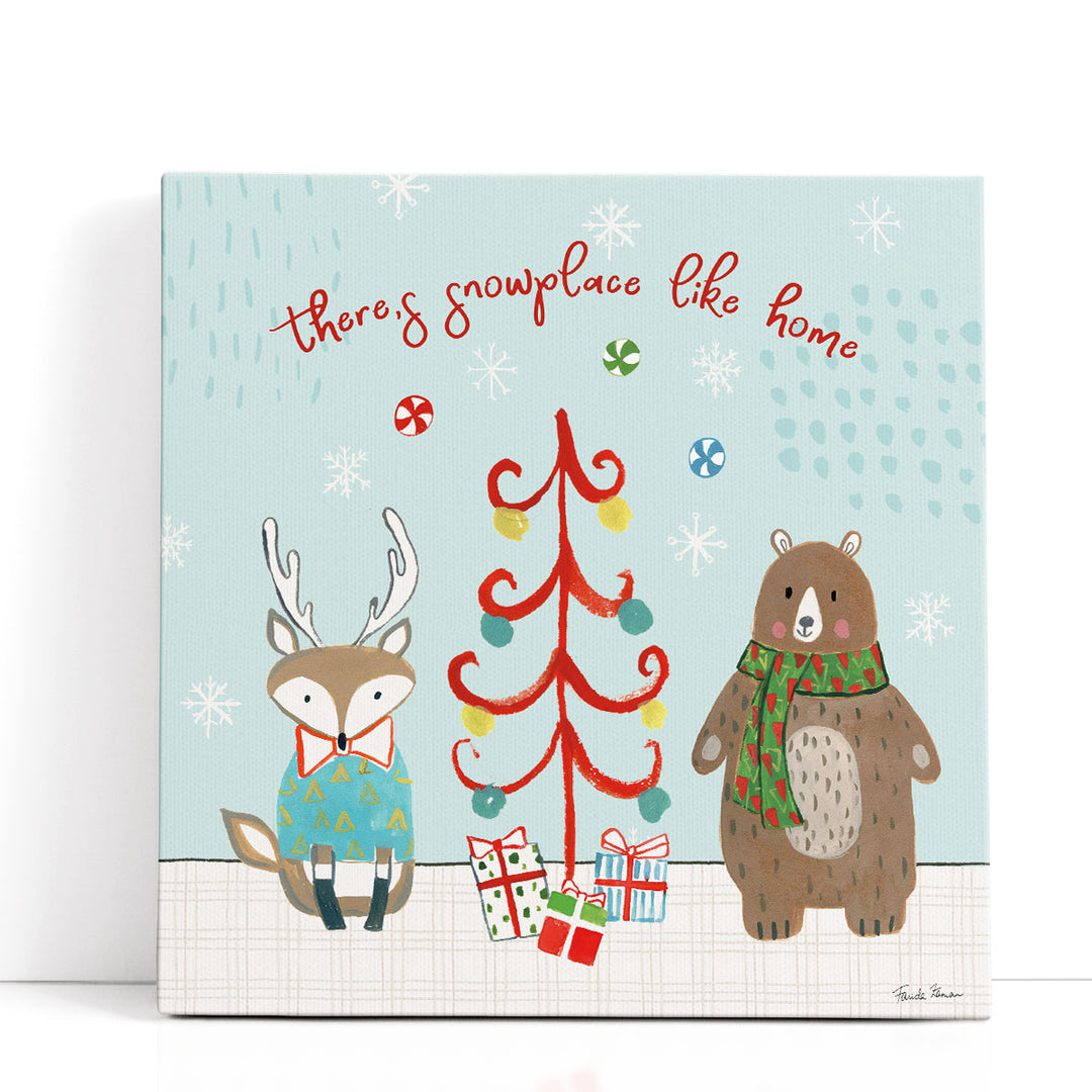 Neighborhood Holiday III - Canvas Print Wall Art