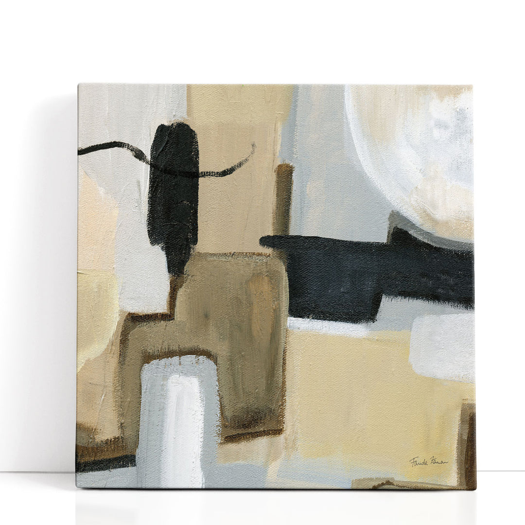 Earthy Abstract - Canvas Print Wall Art