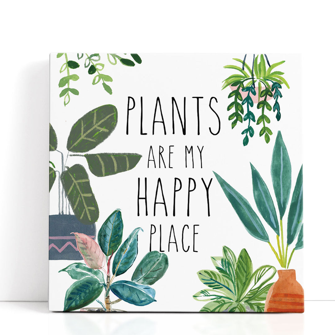 Plant Home I - Canvas Print Wall Art